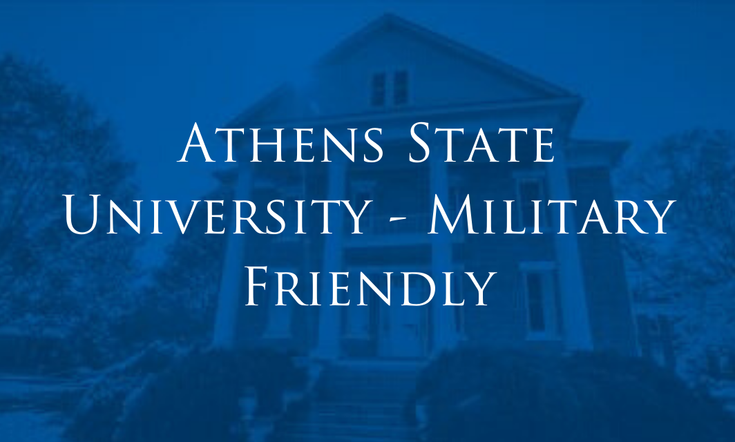 Athens State Earns Military Friendly Designation